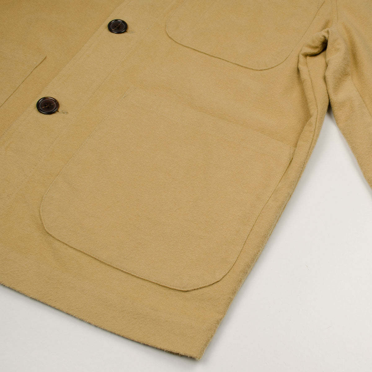Universal Works Moleskin Field Jacket Sand Garmentory