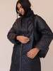 Moon River Quilted Padded Jacket - Black - Thumbnail 4