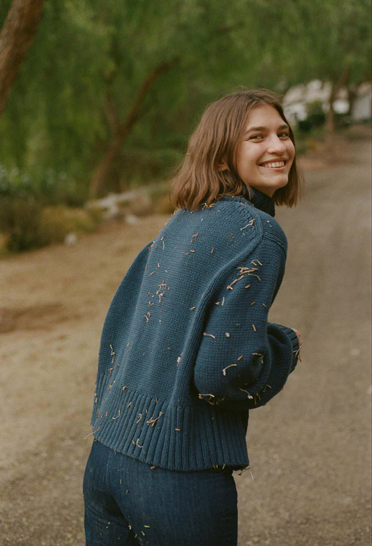 ciao lucia Luigi Sweater - Midnight | Garmentory