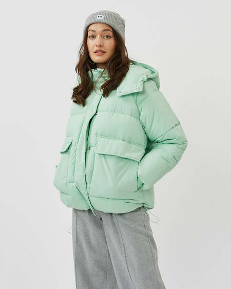 ジャケット・アウター GANNI Shiny Puff Oversized Vest Ganni Shiny Puff Oversized Vest | Garmentory