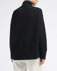 BARRIE Boarders Roll Neck Pullover - Black - Thumbnail 4
