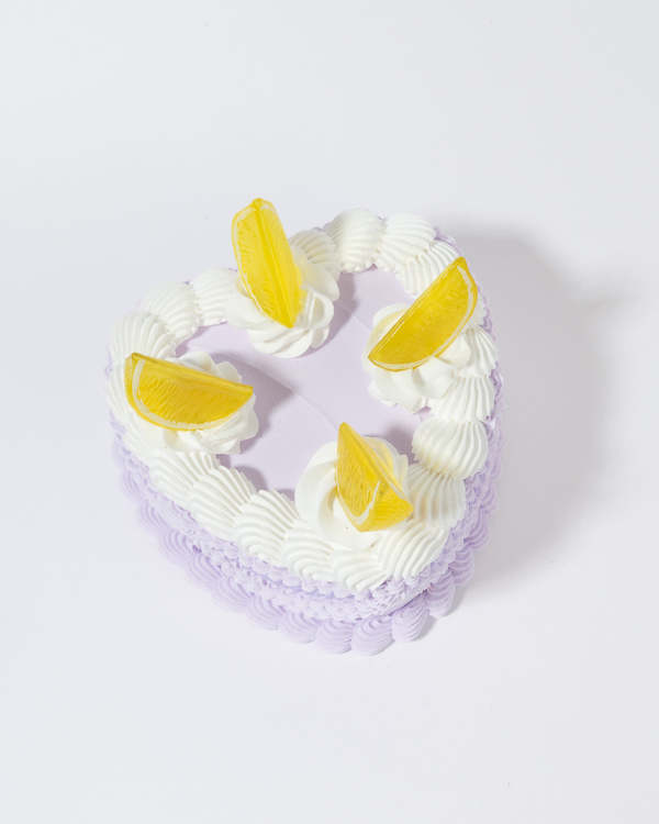 Vintage Bakesale Lemon 6" Round Faux Cake