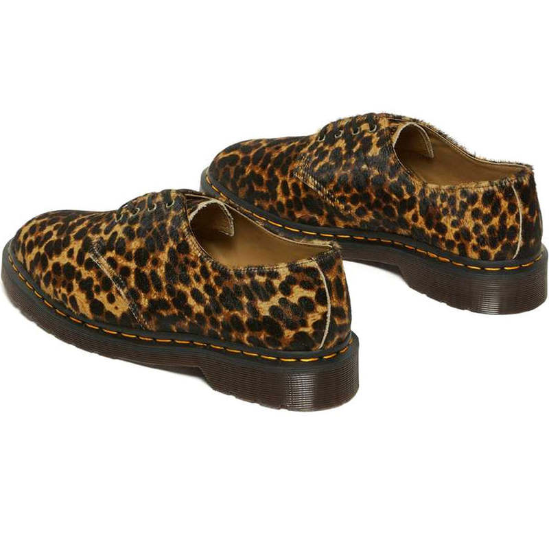 Dr Martens Smiths Hair On Leopard Print Dress Shoes - Multi