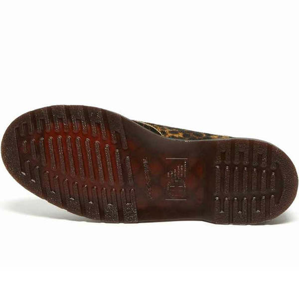 Dr Martens Smiths Hair On Leopard Print Dress Shoes - Multi