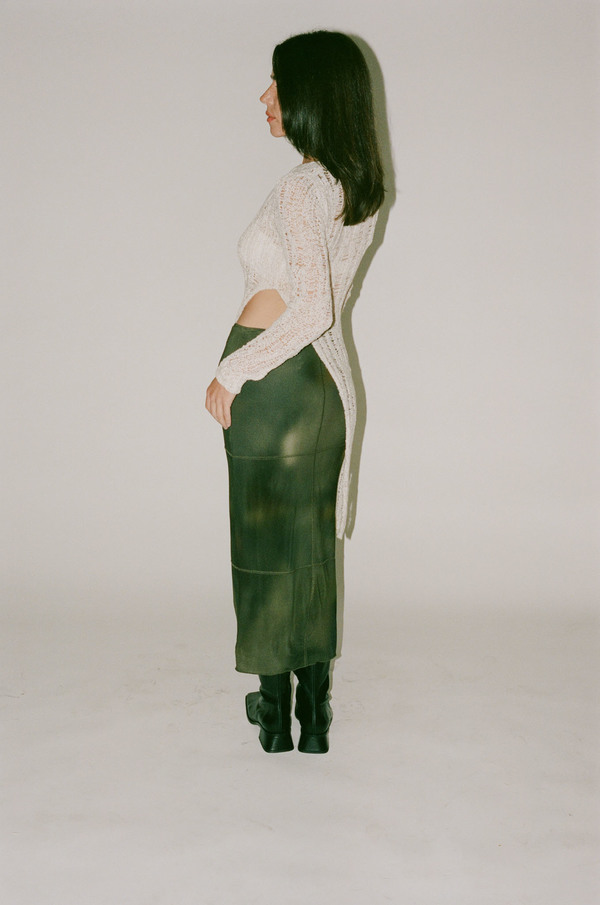 Paloma Wool Ingrid Collar - Kiwi Green | Garmentory