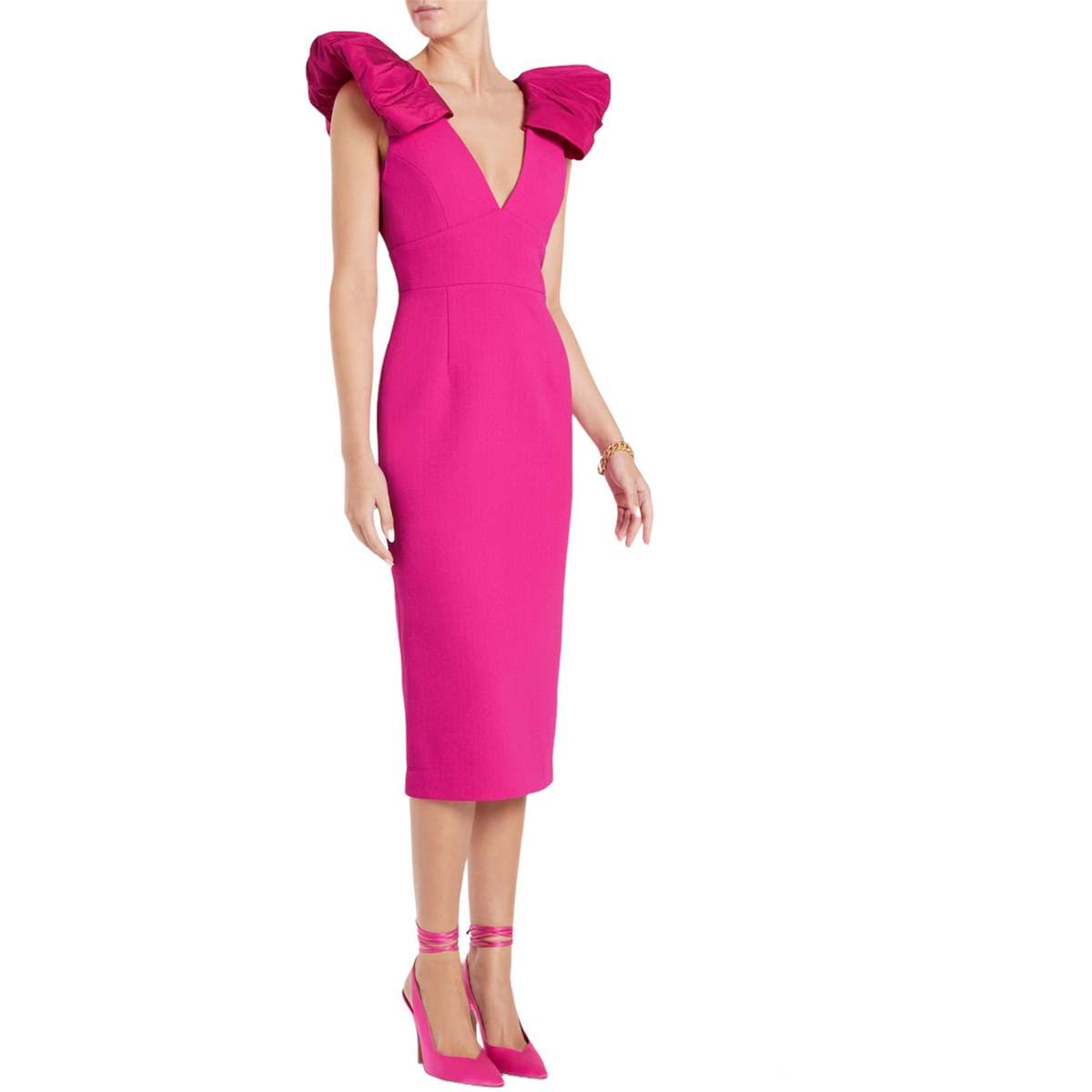 rebecca vallance pink bow dress Precious Bow Mini Dress Size 8