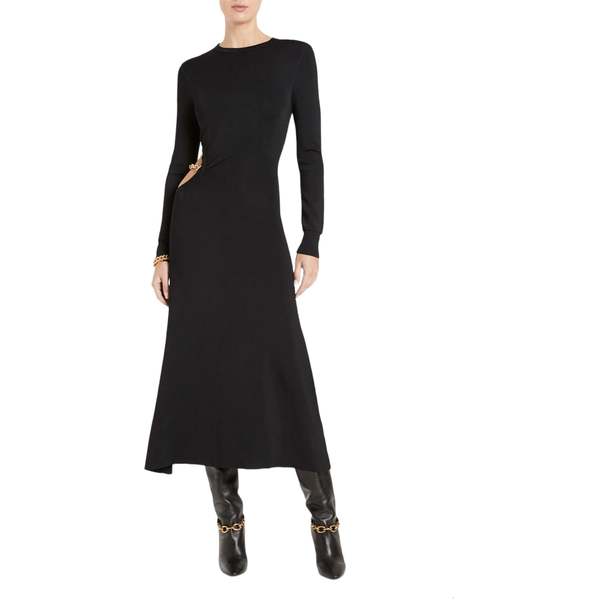 ivory knit dress Madam Mystique Mona Ivory Sweater Dress main image 0