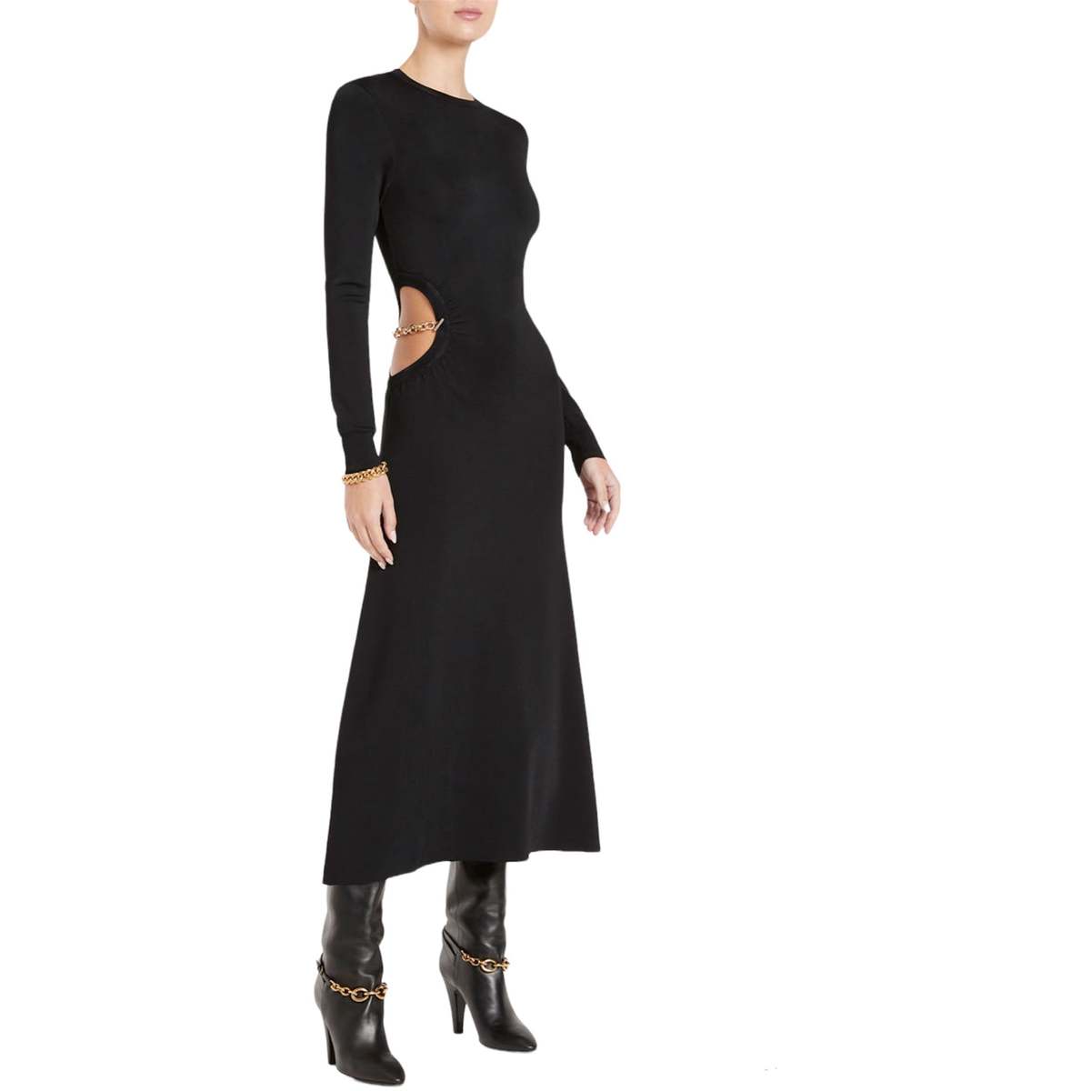 evening black cocktail dress Black Cocktail Dresses,Open Back Cocktail Dress,Mini Length Cocktail  Dress,CD00008