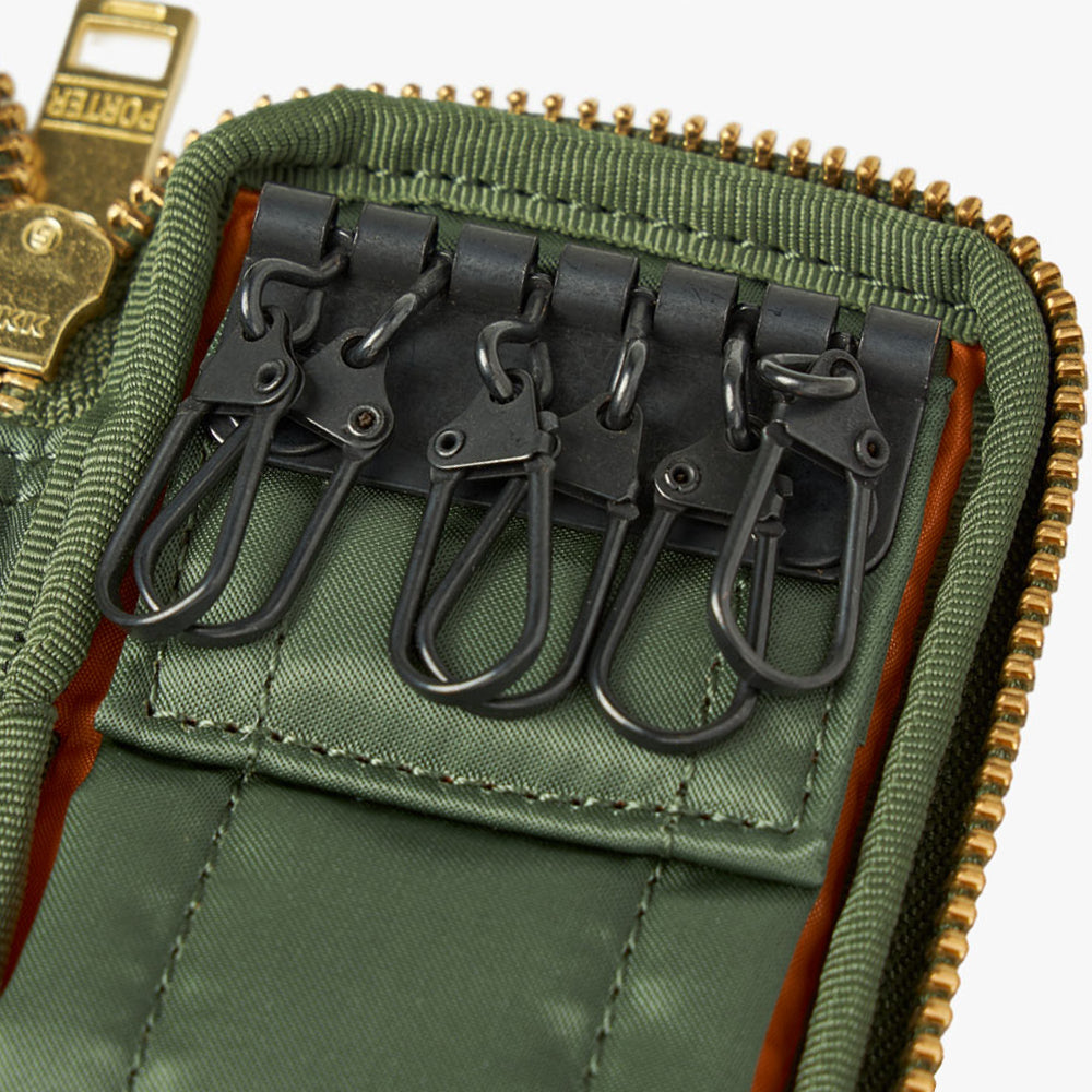 Porter Tanker Key Case - Sage Green | Garmentory