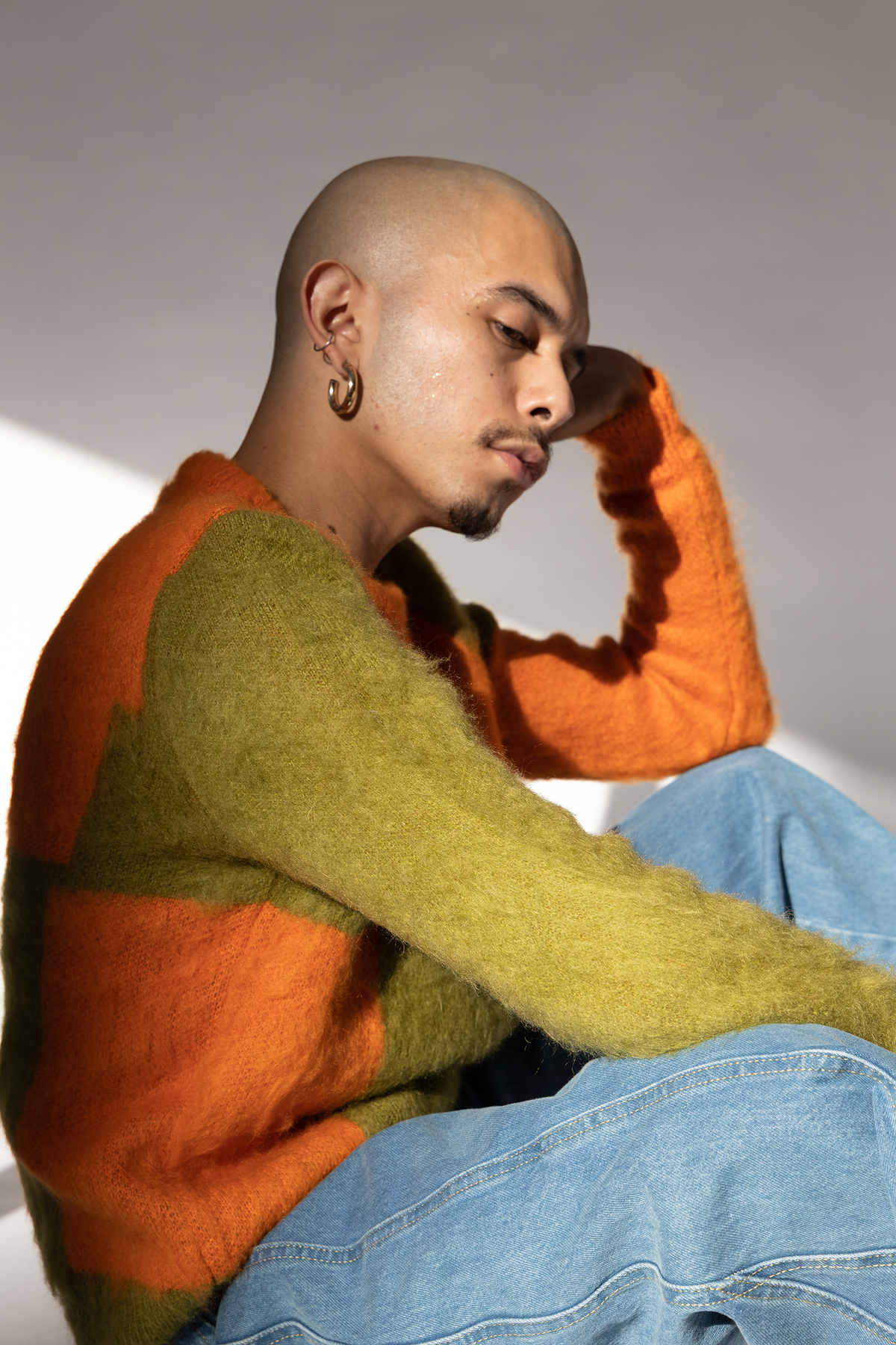 Mundaka Cuadra Sweater - Green/Orange - Image 2 of 9