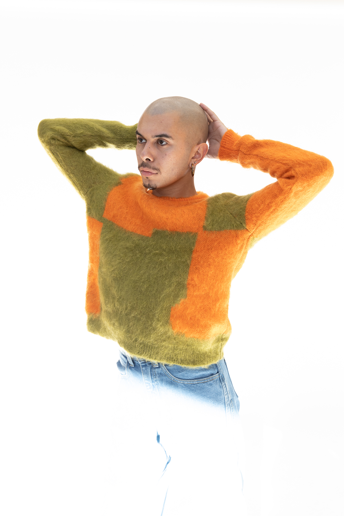 Mundaka Cuadra Sweater - Green/Orange - Image 5 of 9