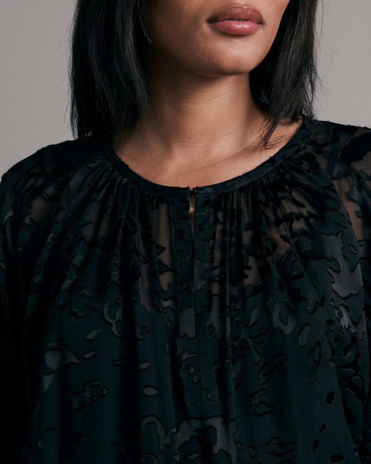 rag & bone yuni burnout blouse