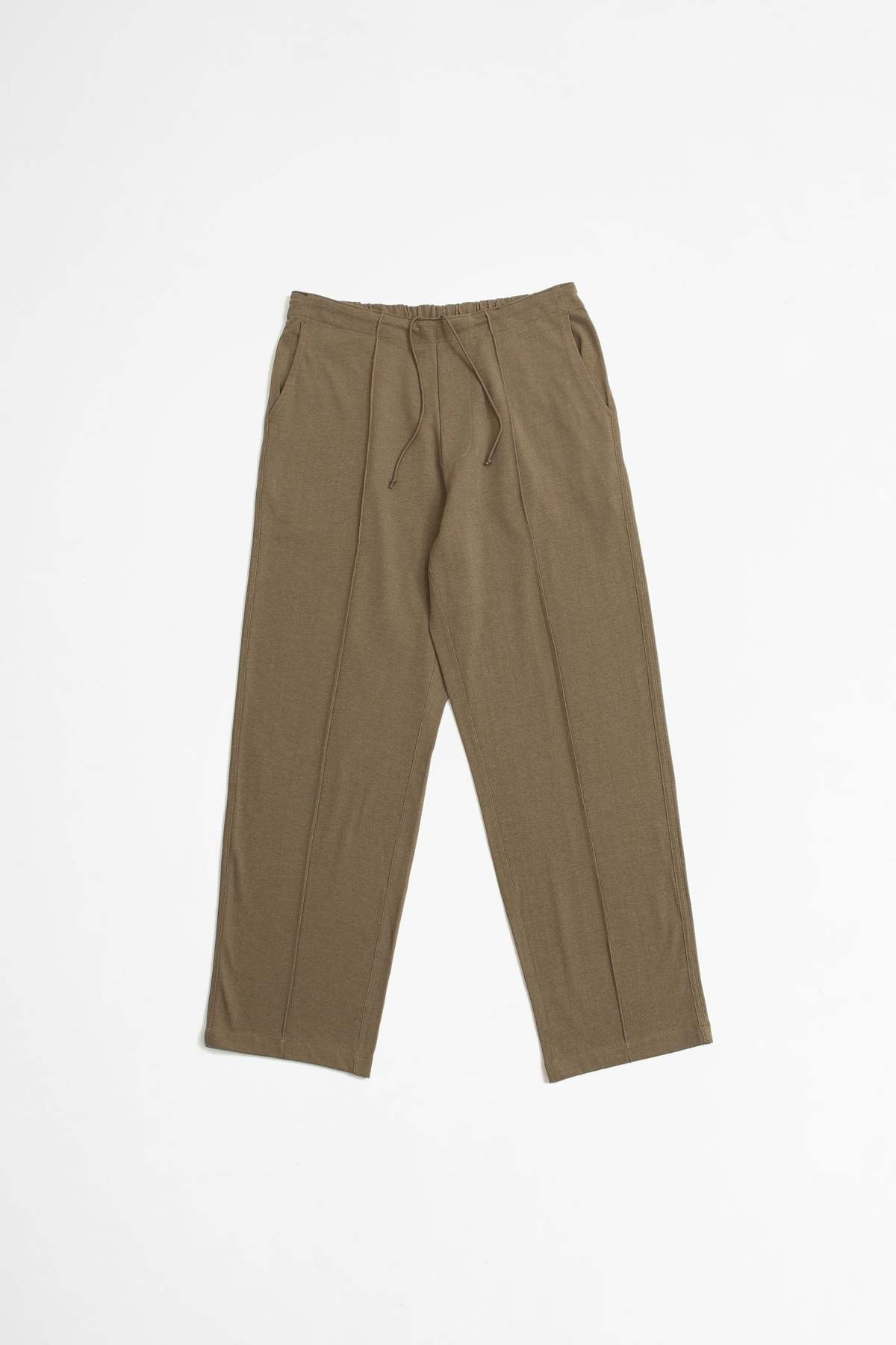 ★codegraphy★ Deep tuck cotton banding pants dark beige CBC Designer fashion, Seoul-fully created | W Concept