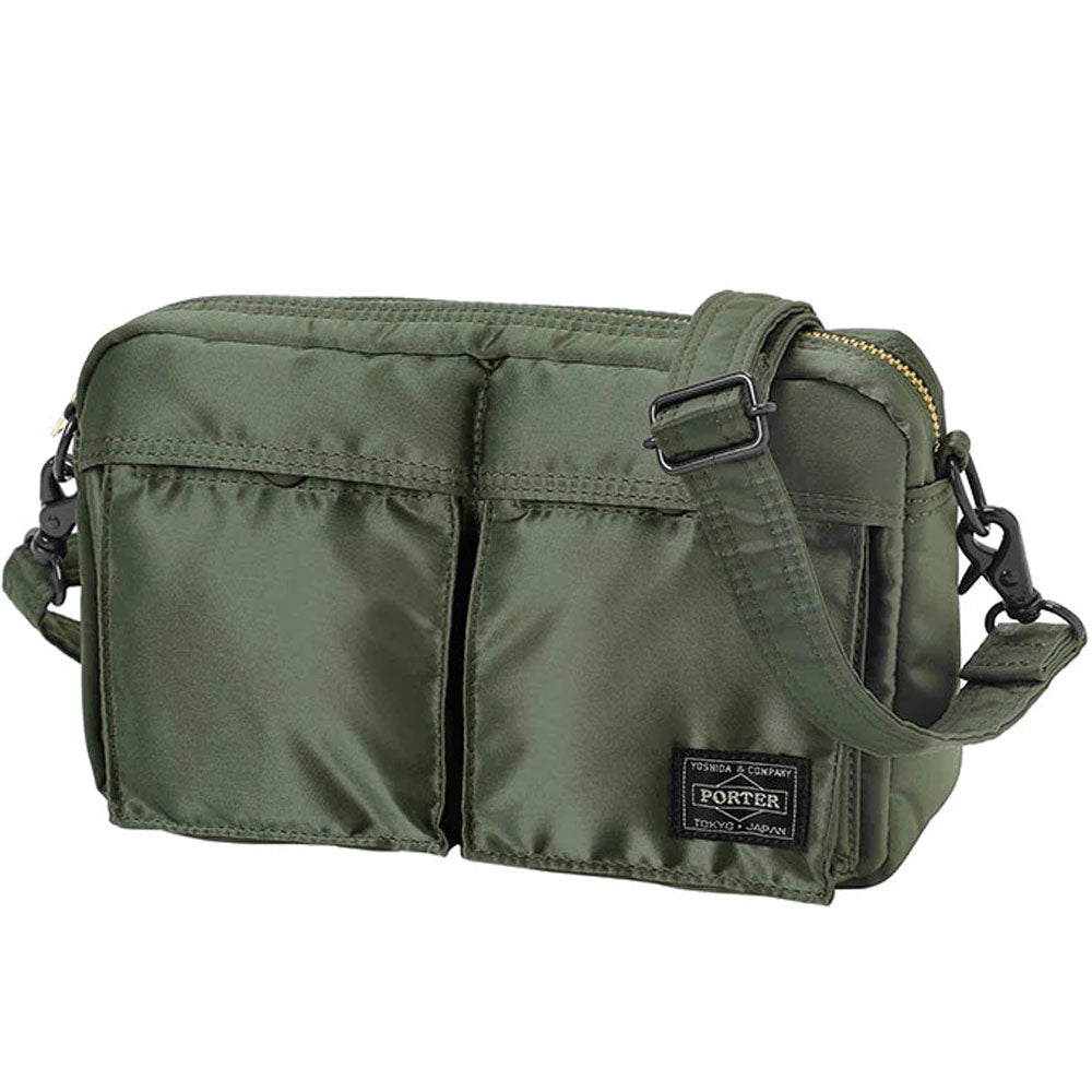 Porter Yoshida Tanker Shoulder Bag Sage Green Garmentory