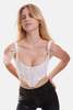 For Love & Lemons Maureen Top - White - Thumbnail 6