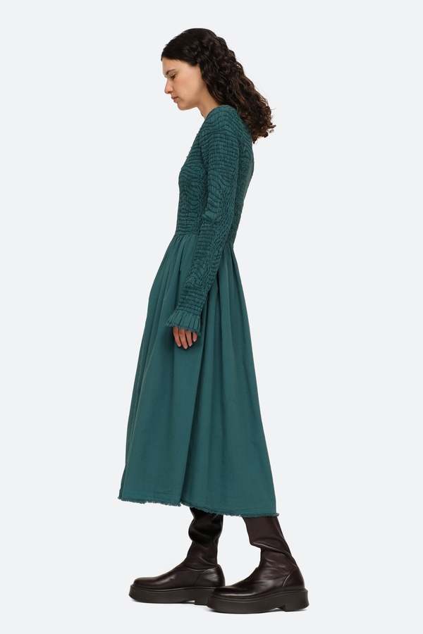 Sea NY Casey Dress - Emerald Green