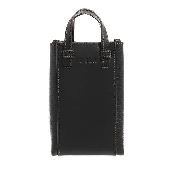 Furla Miastella Vertical Crossbody Bag - Nero | Garmentory