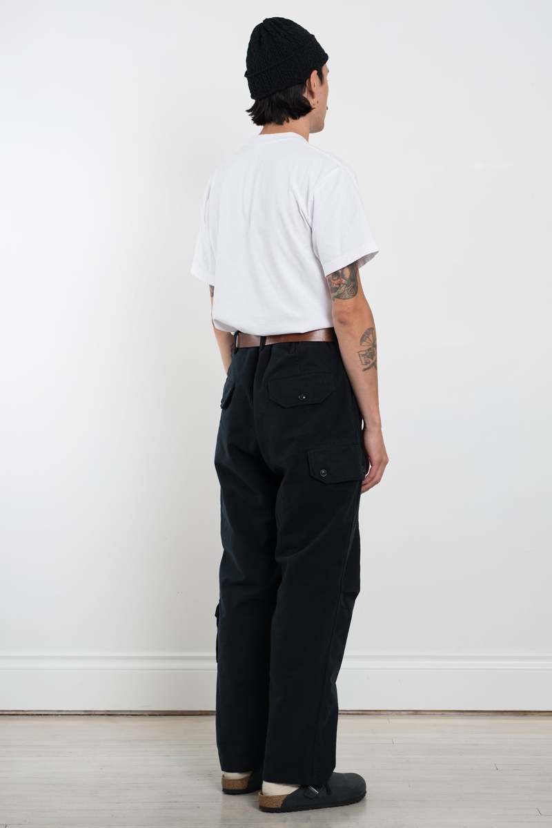 Engineered Garments Cotton Moleskin Flight Pant - Dark Navy
