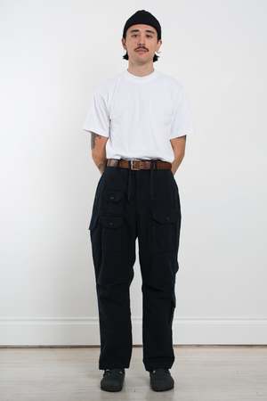 Engineered Garments Cotton Moleskin Flight Pant - Dark Navy