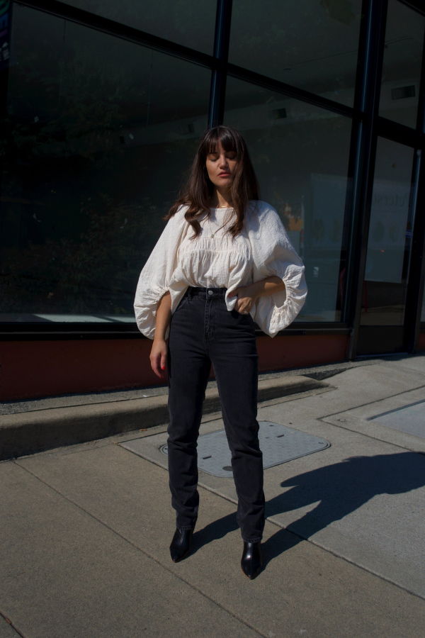 Rollas Original Straight Jeans - Jet Black