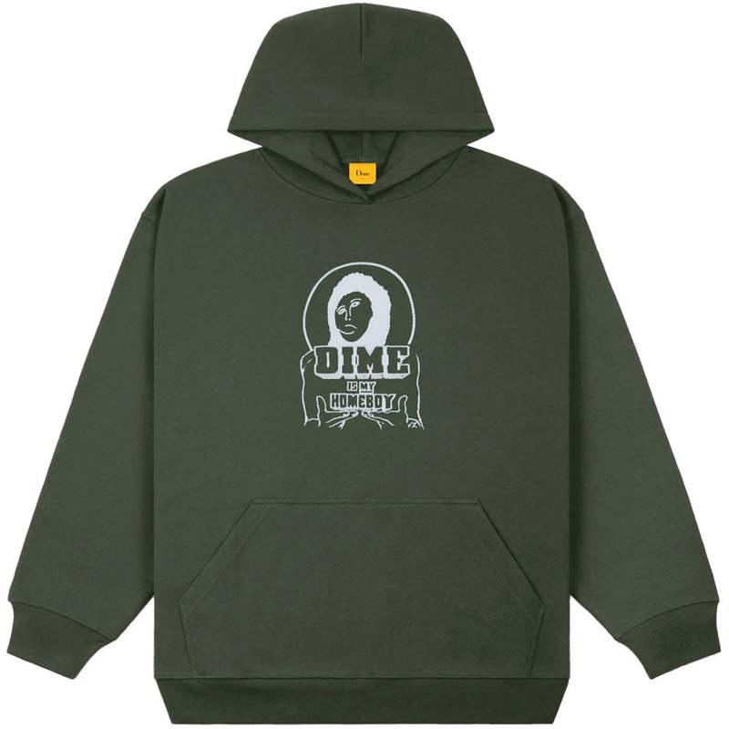 Dime Homeboy Hoodie - Thyme | Garmentory