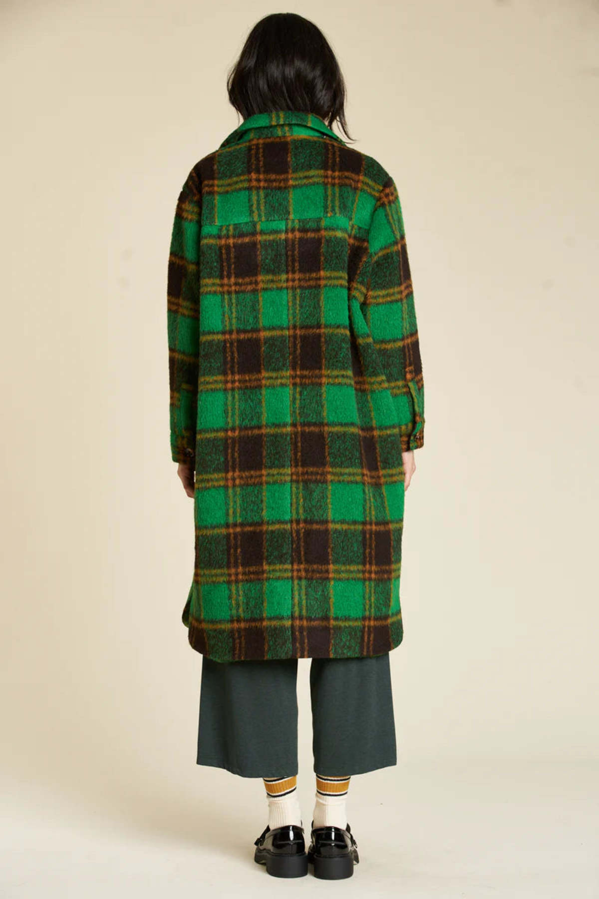 dra Brandon Jacket - Green Plaid - Image 2 of 4