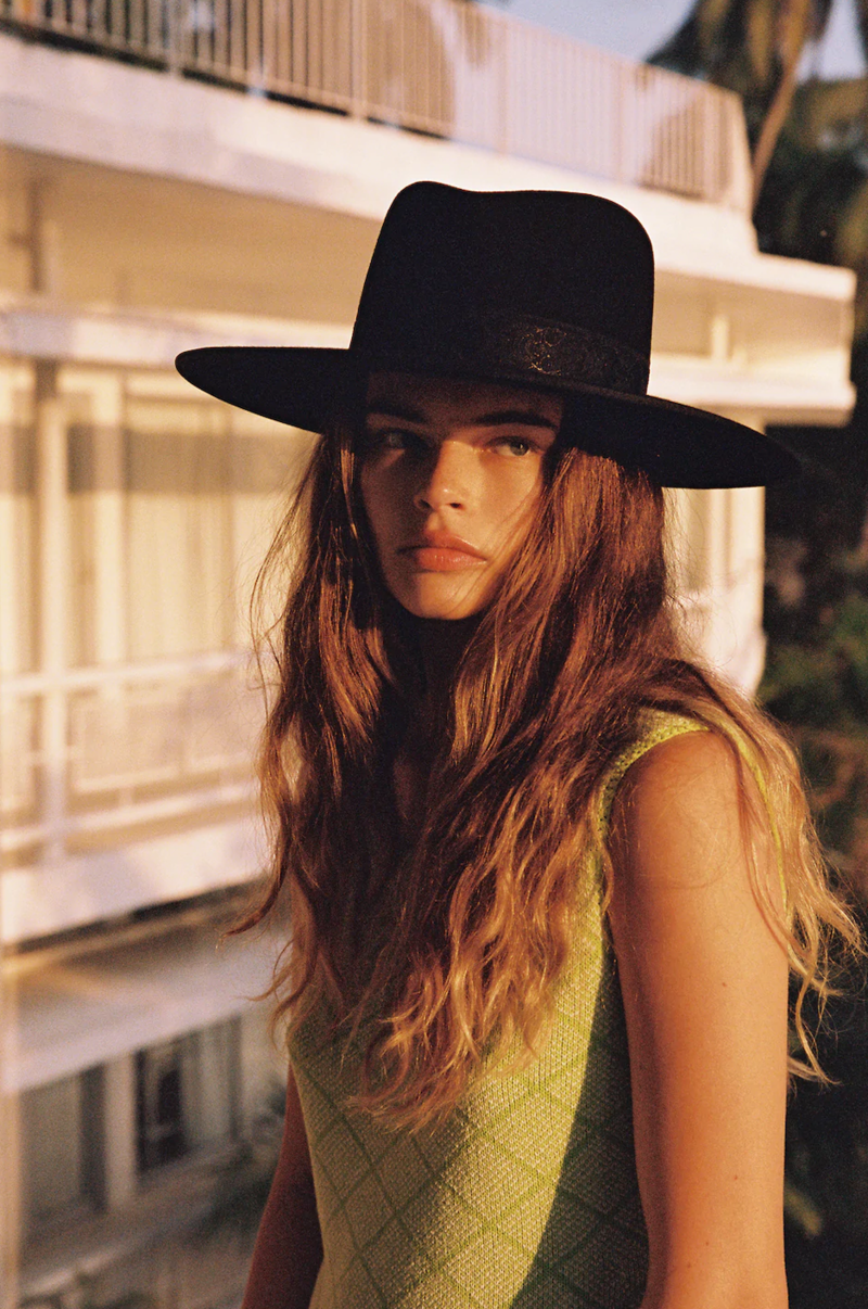 Lack Of Color Rancher Special Hat - Noir | Garmentory display picture 1