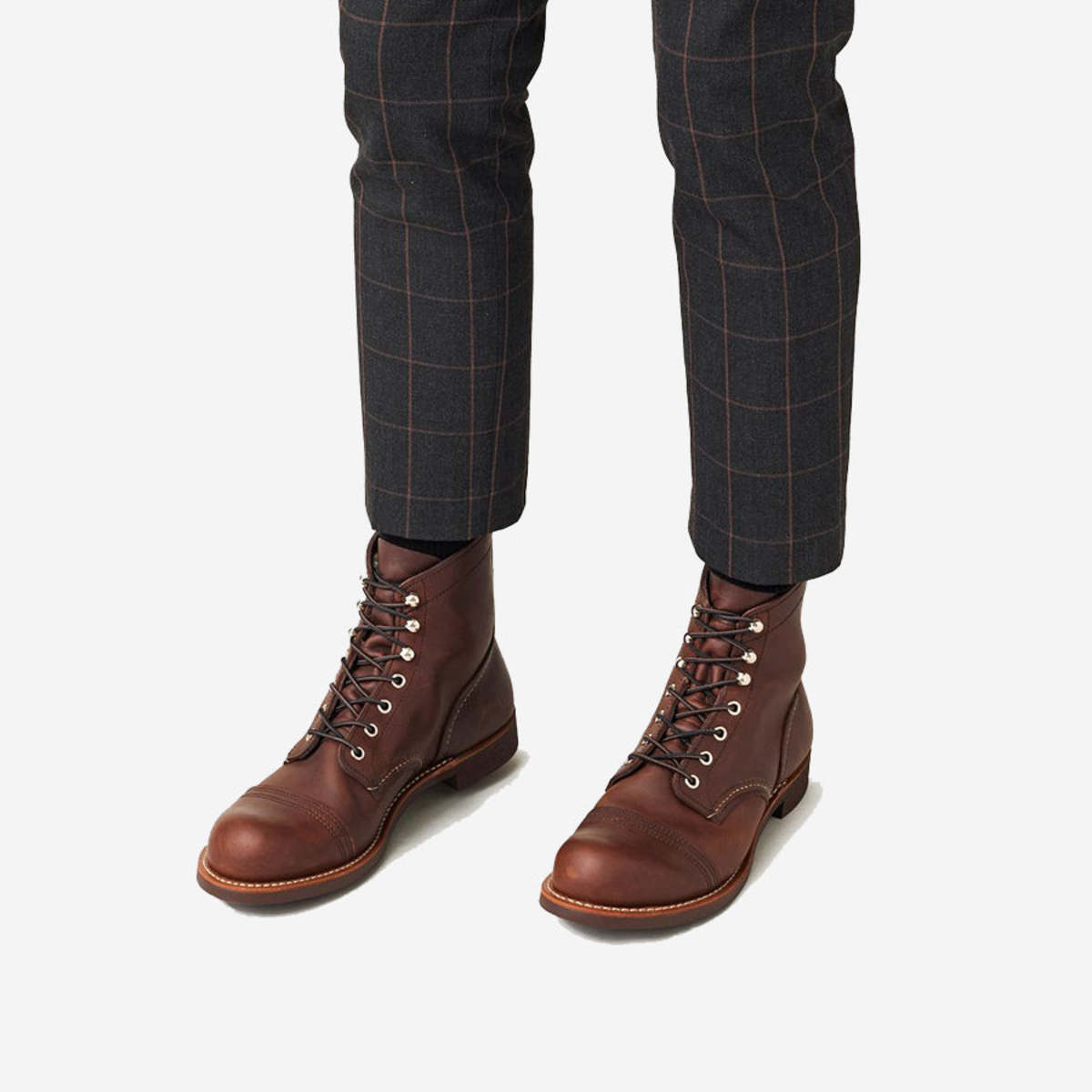 Men's Red Wing Lace Up Boots Red Wing Iron Ranger Boots –