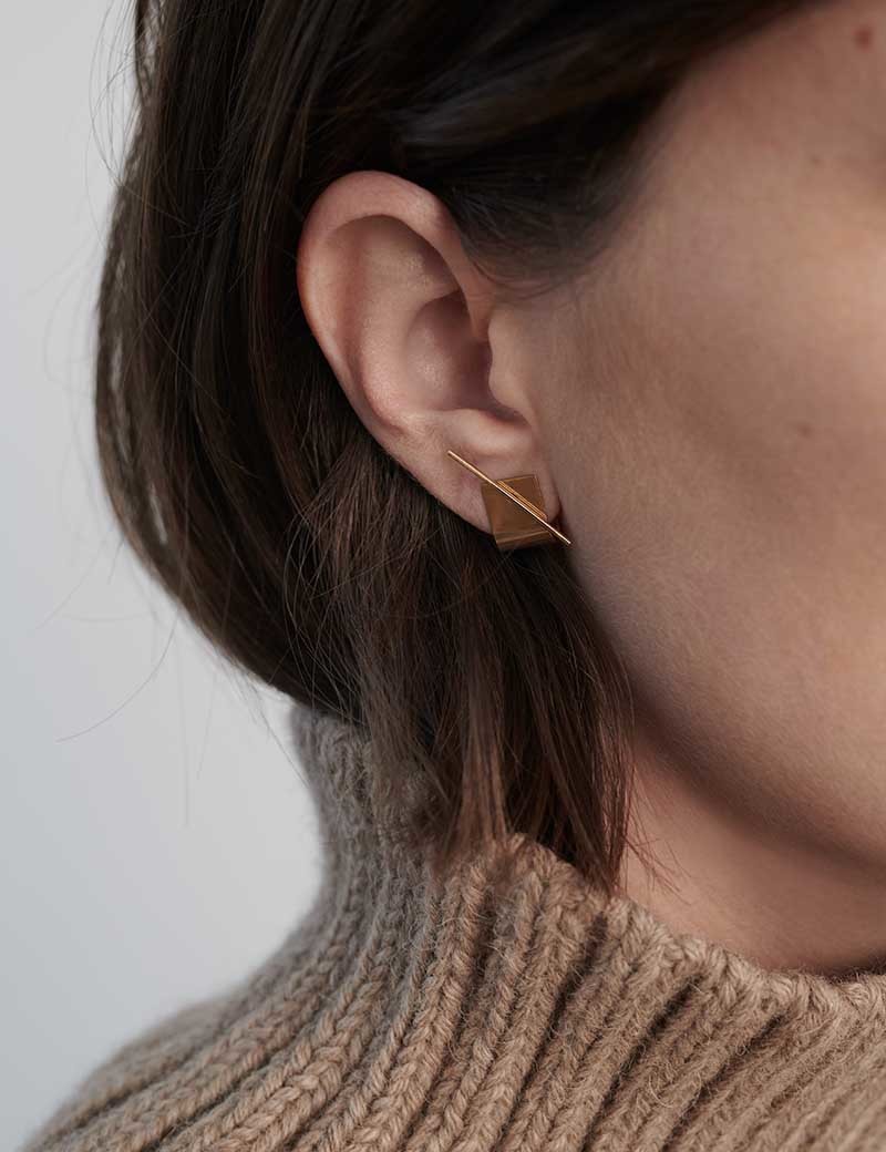 Kathleen Whitaker ear cuff - 14k gold | Garmentory