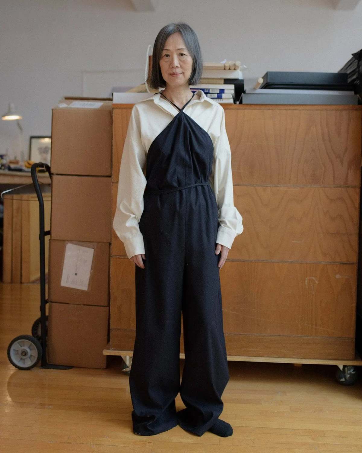 Baserange Ligo Jumpsuit - Black | Garmentory