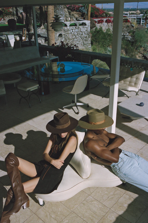 Unisex Lack Of Color The Mirage Hat - Coco/Black | Garmentory display picture 3
