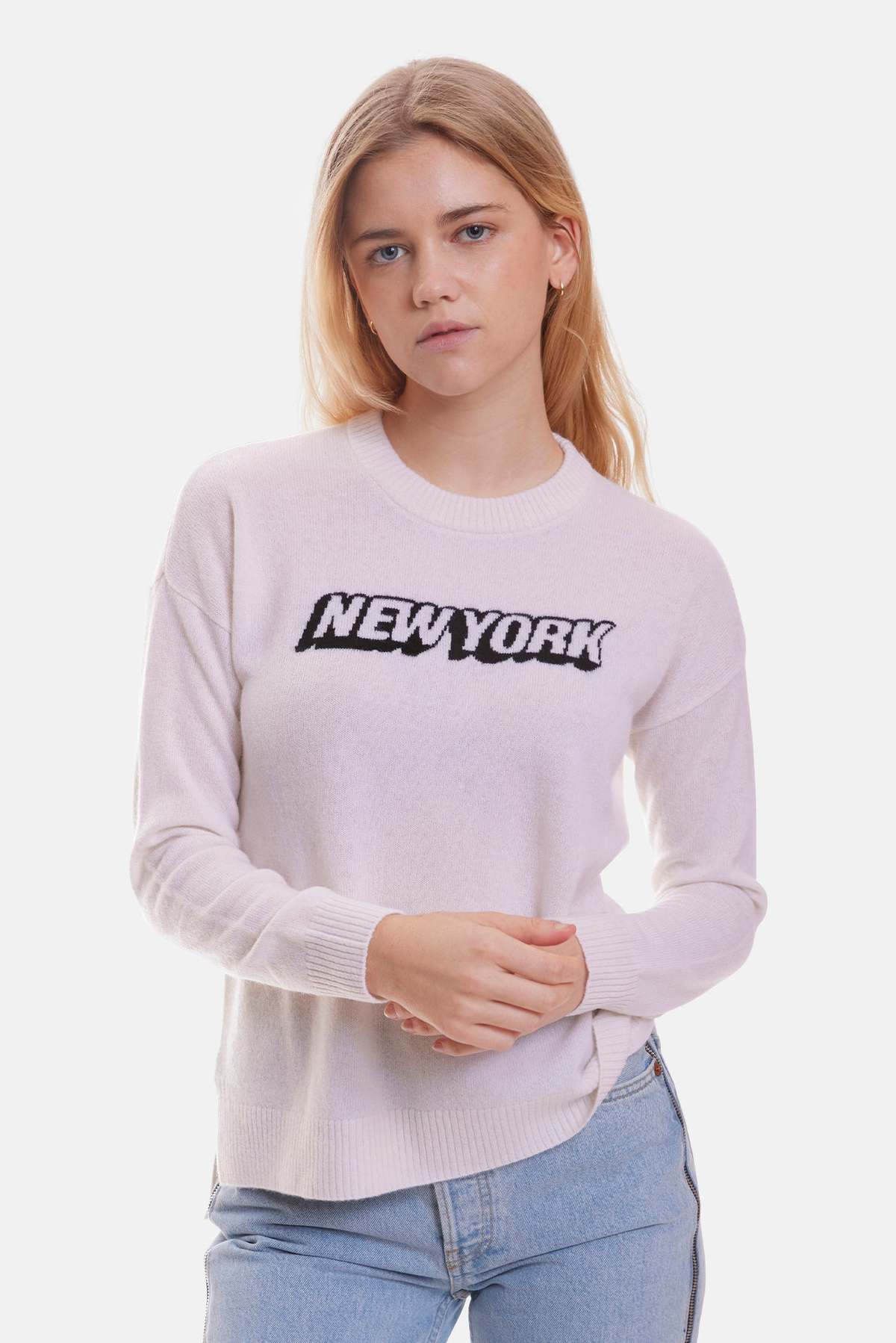 Minnie Rose Cashmere New York City Crew