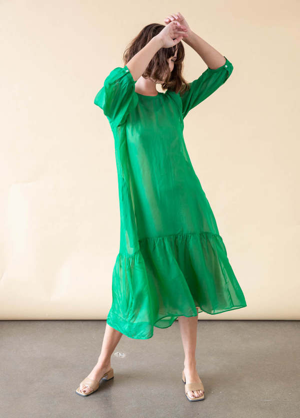slim fit dress slacks Dress-Green Small main image 0