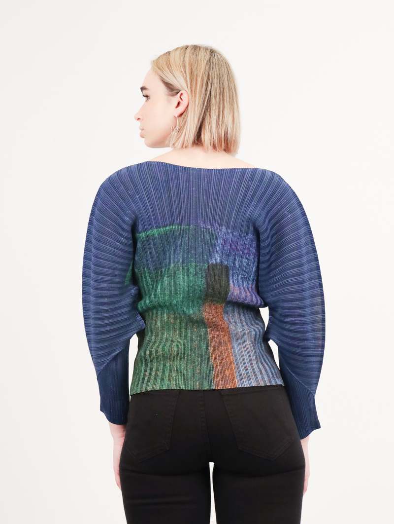 トップス PLEATS PLEASE ISSEY MIYAKE MIXING RIB NEW ITEM : “MIXING RIB” “RAMIE DENIM” MIXING RIB This series