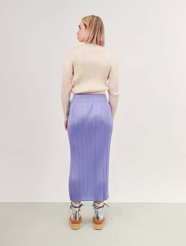 Pleats Please by Issey Miyake New Colorful Basics 3 Skirt - Light