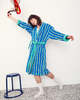 Dusen Dusen  Bathrobe NEW Stripes - Thumbnail 8
