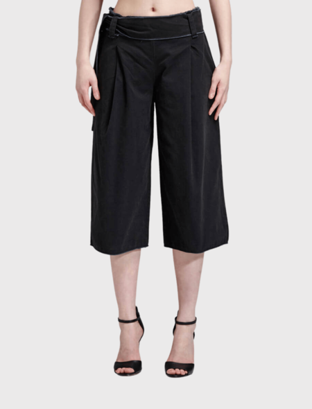 NICHOLAS Georgette Layer Sleeve Top - black on Garmentory