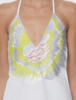 Mara Hoffman Flower Embroidered V Neck Dress - Thumbnail 3