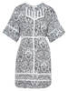 IRO Tawny Dress - White/Black - Thumbnail 5