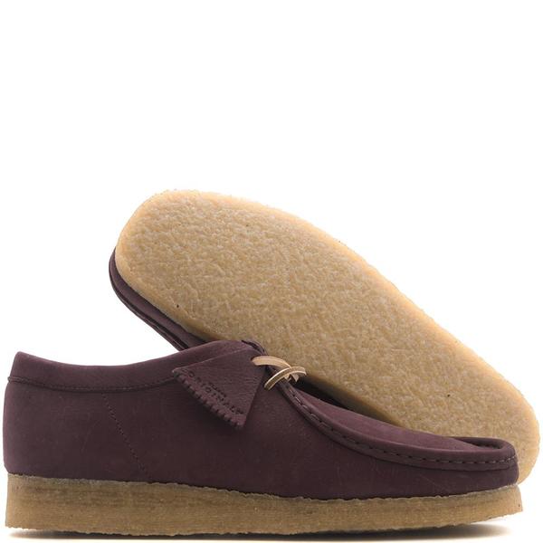CLARKS ORIGINALS WALLABEE - PURPLE GRAPE NUBUCK | Garmentory