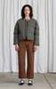 Ali Golden Puffer Jacket - Muted Olive - Thumbnail 1