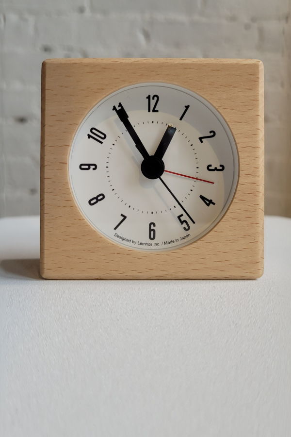 Lemnos Meteor Alarm Clock - Black