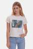 Blue&Cream Marlboro Tee - Antique White - Thumbnail 1