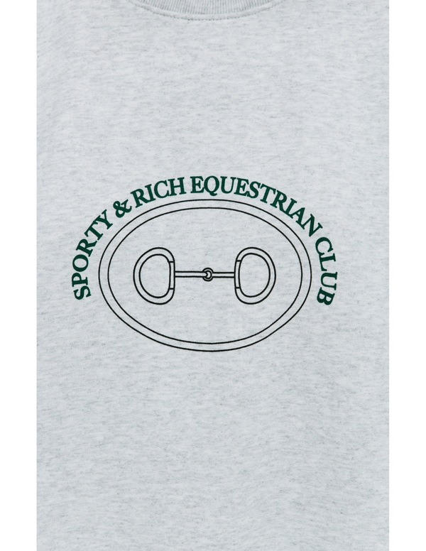 SPORTY & RICH Equestrian club sweatshirt