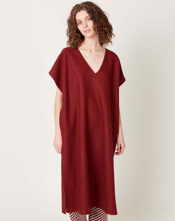 Misha & Puff Bardi Caftan - Madder Root | Garmentory Misha & Puff Bardi Caftan - Madder Root | Garmentory