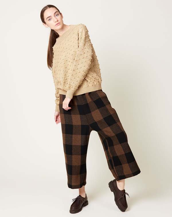 Misha & Puff Popcorn Sweater - Alabaster | Garmentory