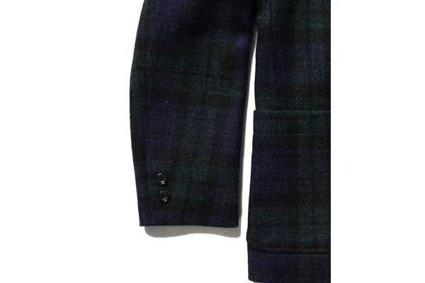 Beams + Harris Tweed 3B Jacket - Black Watch | Garmentory