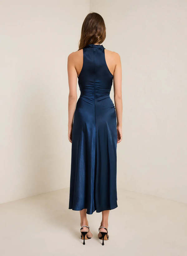knee length dresses for ladies Inez Satin Gown