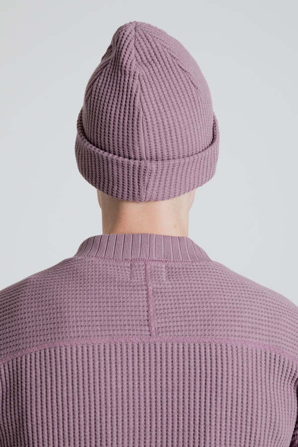 Jackman Waffle Knit Cap - Dead Rose