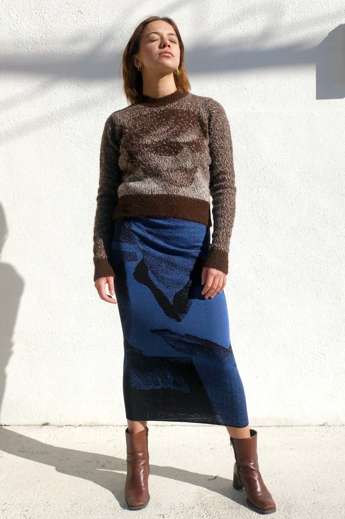 トップス paloma wool 2022aw paufito sweater Paloma Wool Paufito Sweater - Dark Brown | Garmentory